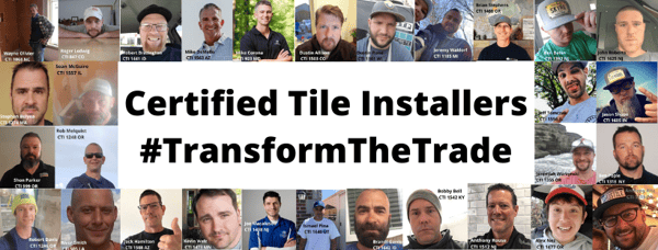Support CTEF during #GivingTuesday: Certified Tile Installers #TransformTheTrade