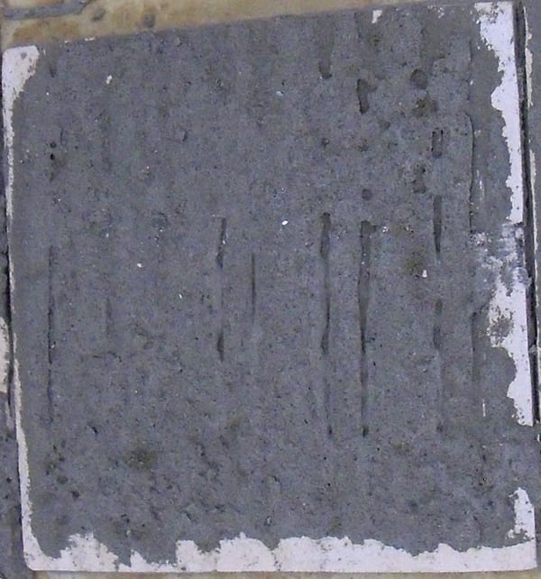 Insufficient Mortar Coverage Affects Shower Grout 