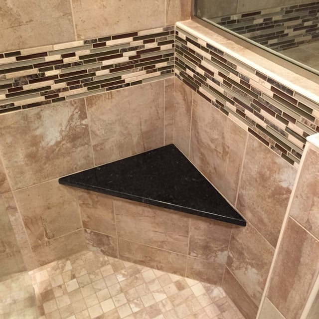 Bathroom remodel by California Flooring