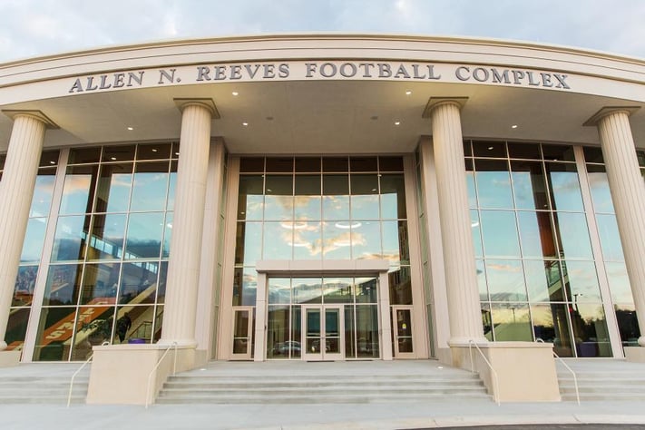 From Contemporary to Timeless Tile Installation: Clemson Football Facility