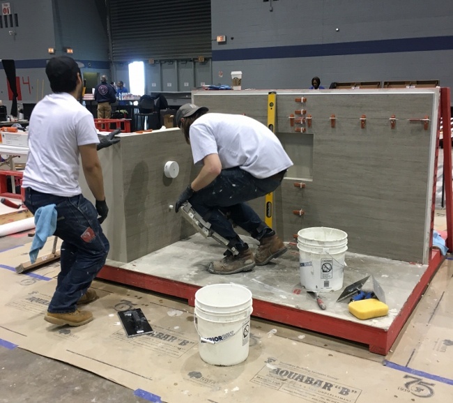 ACT Hands-on Test During Coverings 2016