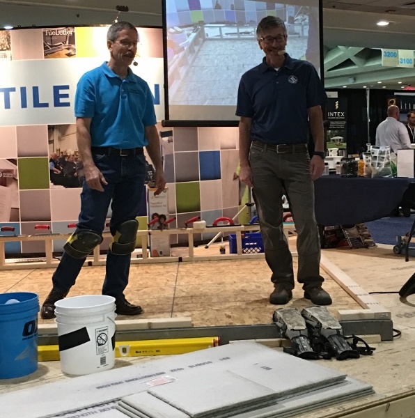 Seeing Proper Tile Installation is Believing: Remodeling Show, Baltimore 