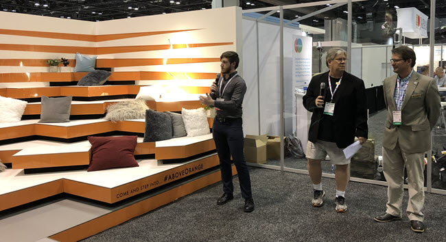 Interstruct and CC Owen Tile Company at Coverings 19