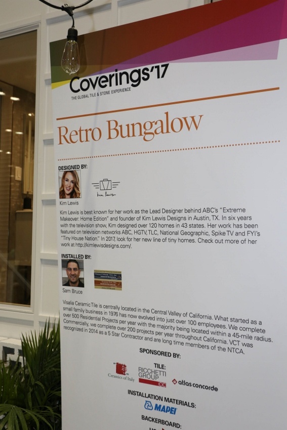 Visalia Ceramic Tile's Sam Bruce Describes the Retro Bungalow Installation Design Showcase
