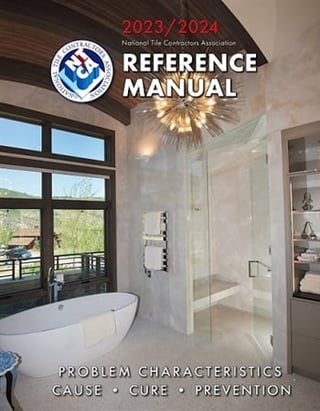 The National Tile Contractors Association produces the NTCA Reference Manual