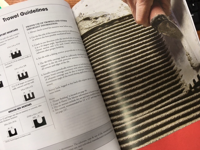 The National Tile Contractors Association has been developing documents addressing common installation problems and challenges in the tile and stone industry for over thirty years.