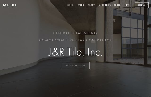 J&R Tile: 5 Star NTCA Contractor in Texas committed to Certified Tile Installation