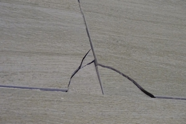 Here's the tile installation problem you want to avoid: broken tiles