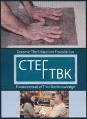 Fundamentals of Thin-Bed Knowledge: Tile Installation Course from CTEF