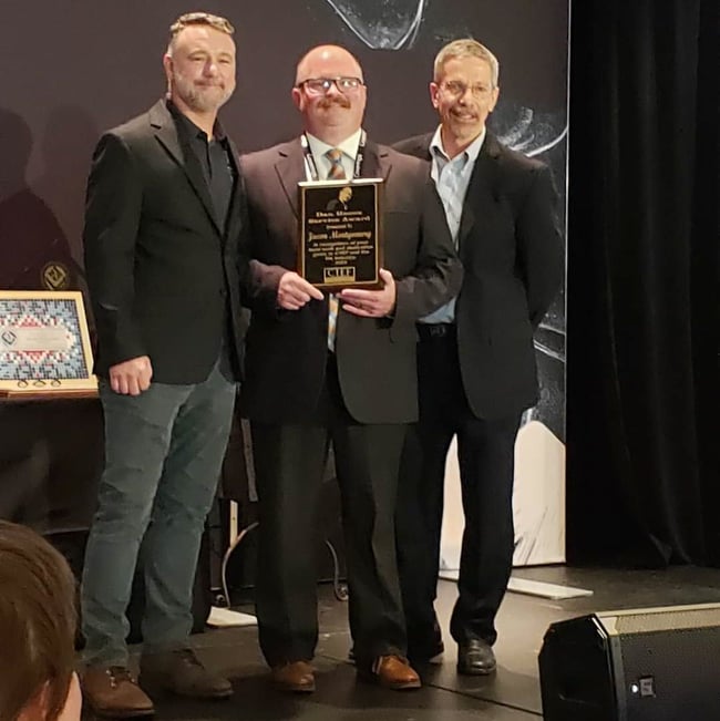 The 2023 Dan Hecox Service Award Presented to Jason Montgomery