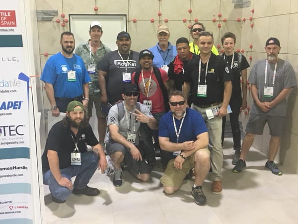 Tile Installers at Coverings18