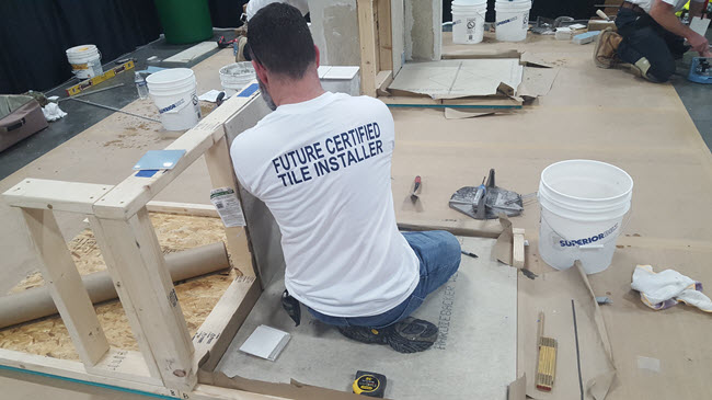 tile installer