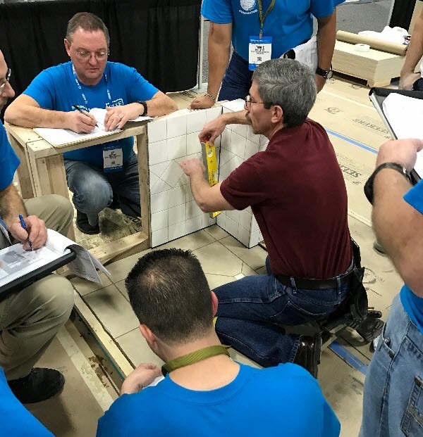 Evaluators Expand the Certified Tile Installer Program Reach