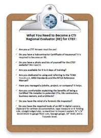 Click to download the helpful CTI RE Checklist.