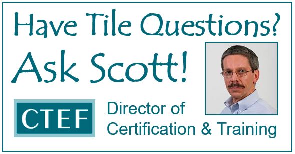 Does Your Tile Slope To the Drain? Ask Scott